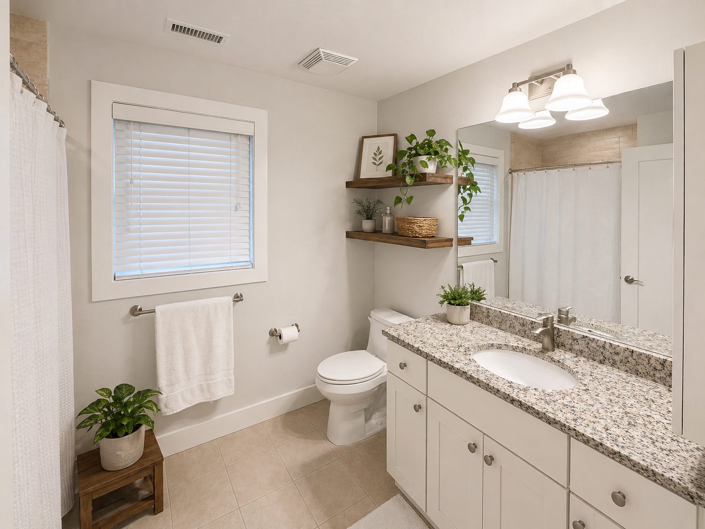 Bathroom at Brickwalk Village